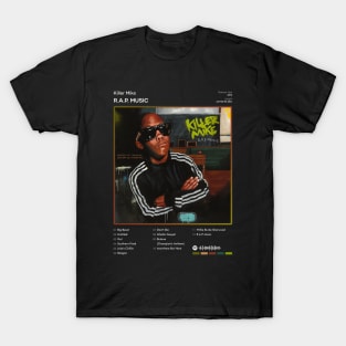 Killer Mike - R.A.P. Music Tracklist Album T-Shirt